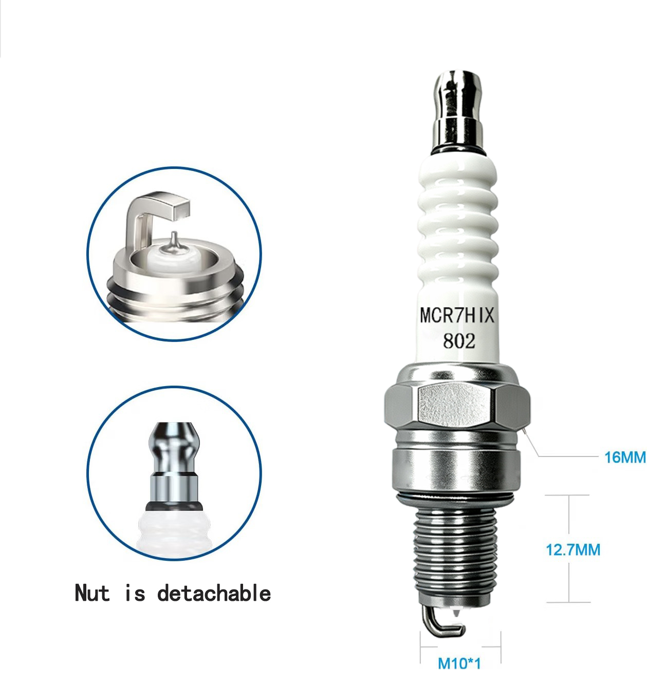 1-4 pcs Origina Good AN Iridiu - Motorcycle Spark Plug ulasan dan harga
