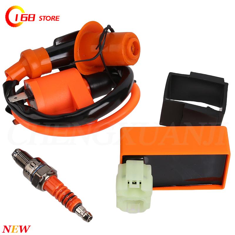 Suitable for GY6 50cc 125cc 15 - Motorcycle Spark Plug ulasan dan harga