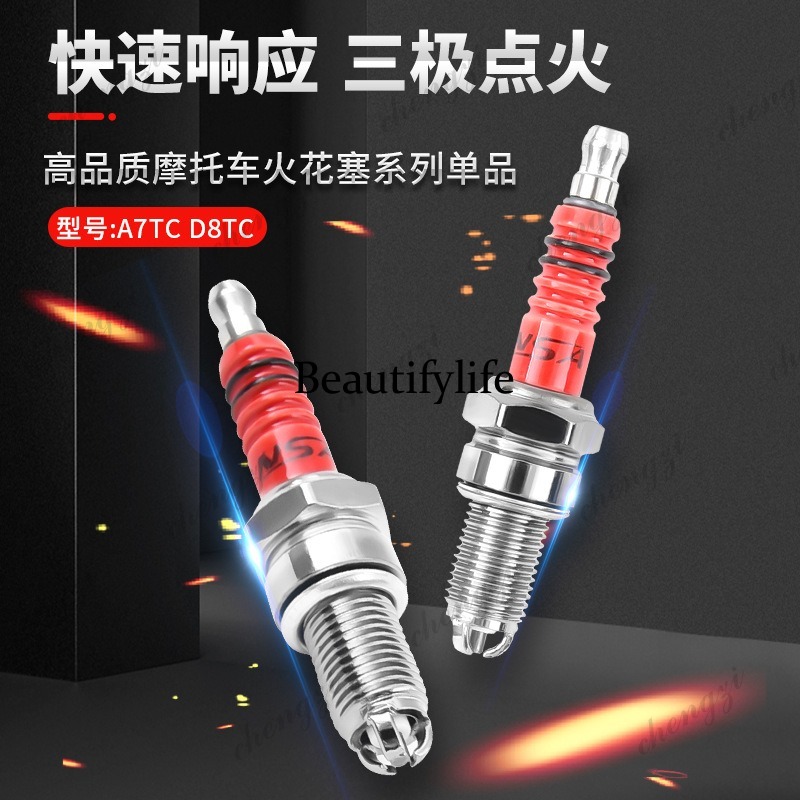 Motorcycle Parts Scooter A7TC  - Motorcycle Spark Plug ulasan dan harga