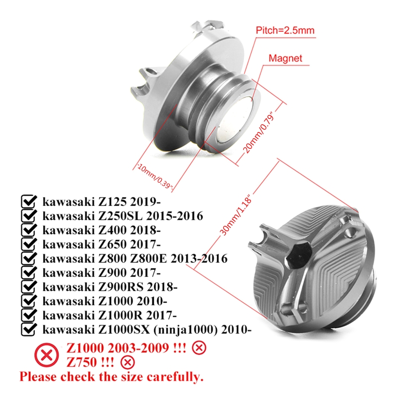 2026 For Kawasaki Z900 RS Z650 - Motorcycle Oil Filter ulasan dan harga