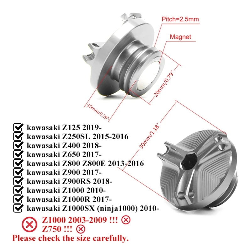 2025 For Kawasaki Z900 RS Z650 - Motorcycle Oil Filter ulasan dan harga
