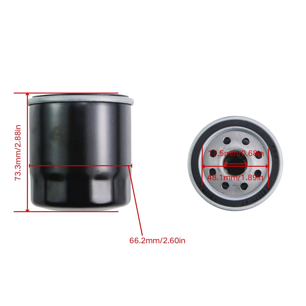 Oil Filter Replace 49065‑0724  - Motorcycle Oil Filter ulasan dan harga