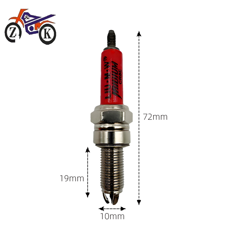 1PCS CR8E 3-Electrode EFI Moto - Motorcycle Spark Plug ulasan dan harga