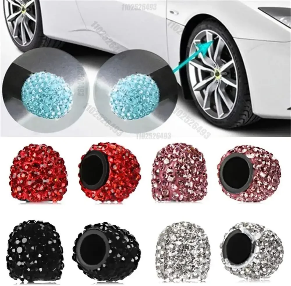 2/4PCS Diamond Car Tire Valve  - Motorcycle Valve Cover ulasan dan harga