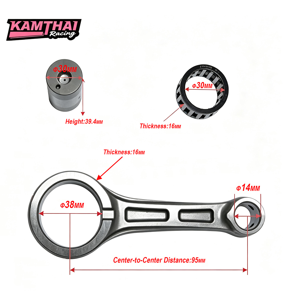KAMTHAI CNC Machined Crankshaf - Motorcycle Crankshaft ulasan dan harga